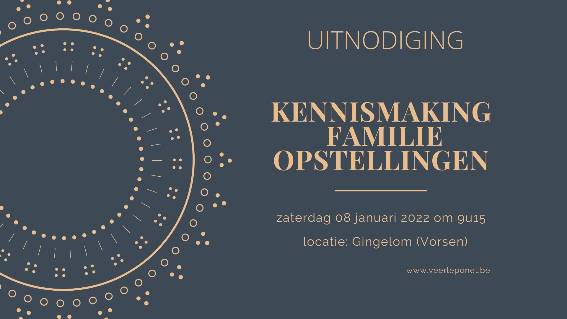 KENNISMAKING FAMILIEOPSTELLINGEN